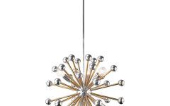25 Collection of Chrome Sputnik Chandeliers