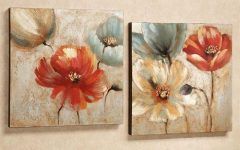 20 Inspirations Floral Wall Art Canvas
