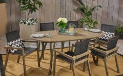 Top 15 of 7-Piece Outdoor Oval Dining Sets