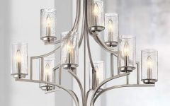 15 Best Collection of Brushed Nickel Modern Chandeliers