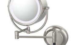 Single-Sided Polished Nickel Wall Mirrors