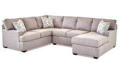 15 Collection of 3Pc Miles Leather Sectional Sofas With Chaise