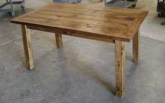 The 25 Best Collection of Rustic Pine Small Dining Tables