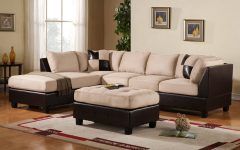 15 Best Collection of 3Pc Bonded Leather Upholstered Wooden Sectional Sofas Brown