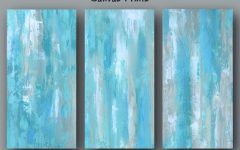 20 The Best Blue Canvas Abstract Wall Art