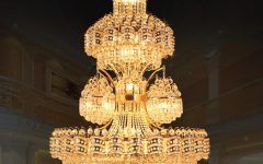 2024 Popular Soft Gold Crystal Chandeliers