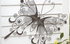 20 Best Ideas Large Metal Butterfly Wall Art