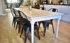 2024 Popular Large Rustic Look Dining Tables