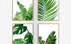  Best 15+ of Tropical Leaves Wall Art