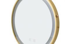 Top 15 of Gold Led Wall Mirrors
