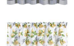 25 Inspirations Lemon Drop Tier and Valance Window Curtain Sets
