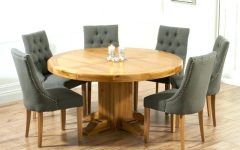 20 Photos Light Oak Dining Tables and 6 Chairs