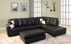 10 Photos Faux Leather Sectional Sofas