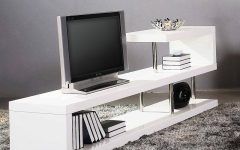  Best 50+ of White Contemporary TV Stands