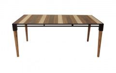 The Best Acacia Wood Medley-Medium Dining Tables With Metal Base