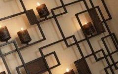 20 Best Collection of Metal Wall Art With Candles