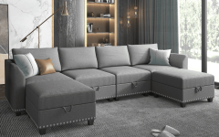  Best 15+ of 6 Seater Modular Sectional Sofas