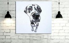 20 The Best Abstract Dog Wall Art