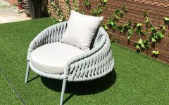15 Ideas of White Fabric Outdoor Patio Sets