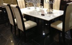 Dining Tables With White Marble Top