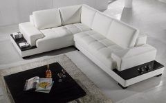 10 Collection of White Sectional Sofas