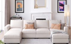 Modern U-Shaped Sectional Couch Sets