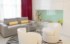 Modern White Ceramic Wall Tiles for Living Room Interior