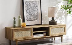 The 15 Best Collection of Farmhouse Rattan Tv Stands