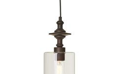 25 Best Collection of Moyer 1-Light Single Cylinder Pendants
