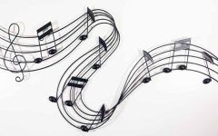 Top 20 of Metal Music Notes Wall Art