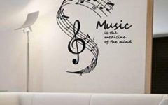 20 The Best Music Notes Wall Art Decals