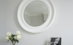 15 Best Collection of White Round Mirror