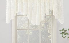 2024 Popular Ivory Micro-Striped Semi Sheer Window Curtain Pieces