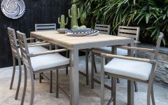 20 Ideas of Outdoor Brasilia Teak High Dining Tables