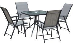  Best 15+ of Black and Gray Outdoor Table and Chair Sets