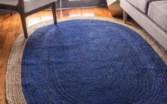 Blue Oval Rugs
