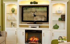 15 The Best Electric Fireplace Entertainment Centers