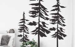 Top 15 of Pine Forest Wall Art
