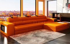 20 Photos Orange Sectional Sofas