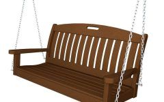 25 Photos Outdoor Furniture Yacht Club 2-Person Recycled Plastic Outdoor Swings
