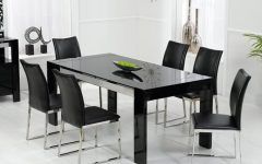 20 Best Black Gloss Dining Tables