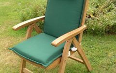 15 Collection of Dark Wood Outdoor Reclining Chairs