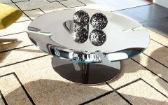 50 Collection of Round Chrome Coffee Tables