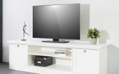 Top 50 of White Wooden TV Stands