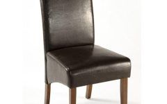 The Best Dark Brown Leather Dining Chairs