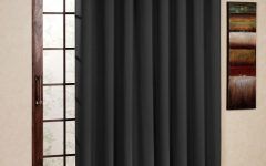 25 Ideas of Grommet Blackout Patio Door Window Curtain Panels