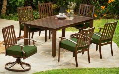 15 The Best 7-Piece Patio Dining Sets With Cushions
