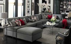 2024 Latest Gray U Shaped Sectionals