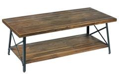 The 25 Best Collection of Carbon Loft Oliver Modern Rustic Natural Fir Coffee Tables