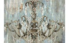 The 10 Best Collection of Chandelier Wall Art